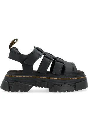 Dr. Martens Flat Sandals, female, , Size: 10 US 3S Leather Boots