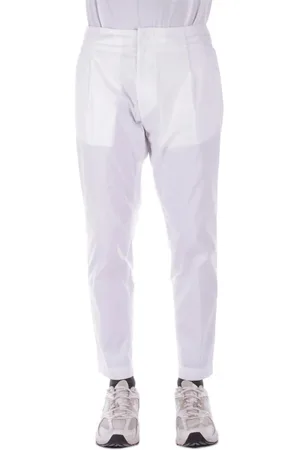 Dondup Slim-fit Trousers, male, , Size: W31 Trousers with Zipper and Button