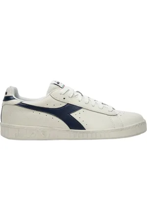 Diadora Sneakers, female, , Size: 6 1/2 US Vintage Leather Sneakers /Blue