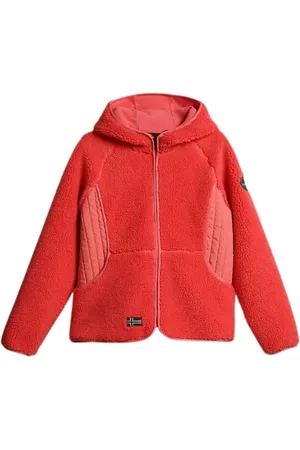 Napapijri Fleece Jackets, female, , Size: M Yupik Fleece Hoodie with Zip