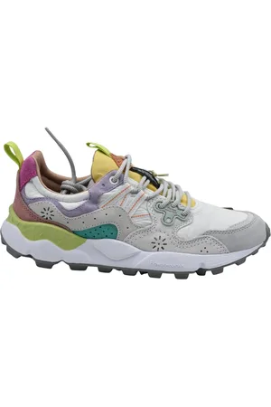 Flower Mountain Sneakers, female, , Size: 8 US Lilac White Laced Sneakers