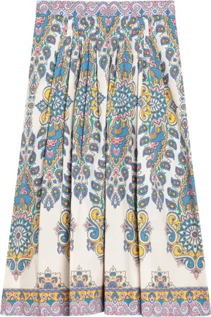 Etro Midi Skirts, female, , Size: XS Flared Midi Skirt