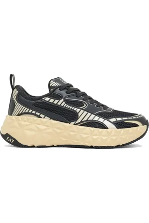 EA7 Sneakers, male, , Size: 8 1/3 US /Gold Sneaker Ultimate C2 Kombra Tech