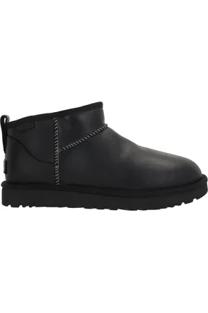 UGG Winter Boots, male, , Size: 10 US Leather Embroidered Ankle Boots