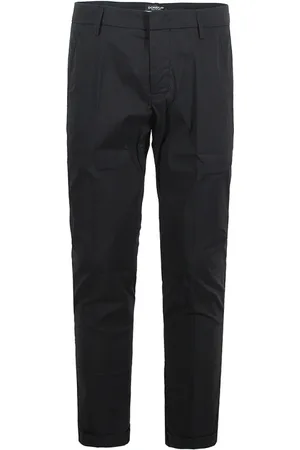Dondup Suit Trousers, male, , Size: W35 Trousers with Button Closure