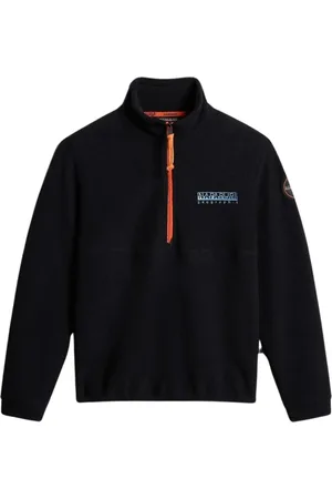 Napapijri Fleece Jackets, male, , Size: L Half-Zip Fleece Anderby