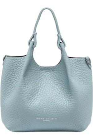 Gianni chiarini Tote Bags, female, , Size: ONE SIZE Clear Leather Bubble Bag