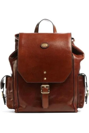 The Bridge Backpacks, female, , Size: ONE SIZE Leather Backpack Unisex