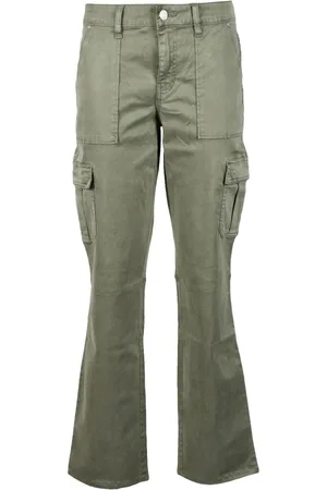 Guess Wide Trousers, female, , Size: S Lyocell Cotton Blend Spandex Pants