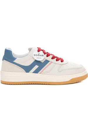 Hogan Sneakers, male, , Size: 6 US Leather sneakers with laces and memory foam