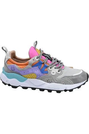 Flower Mountain Sneakers, female, , Size: 9 US Vibrant Grey Flat Shoes Yamano
