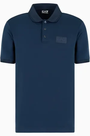 EA7 Polo Shirts, male, , Size: M Stylish T-shirts and Polos Collection