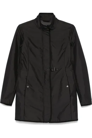 FAY Parkas, female, , Size: L Modern Short Coat with High Collar