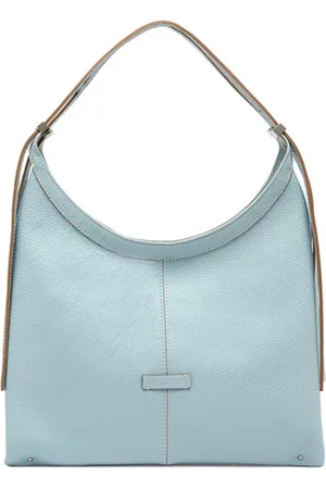Gianni chiarini Shoulder Bags, female, , Size: ONE SIZE Sky Green Leather Crossbody Bag