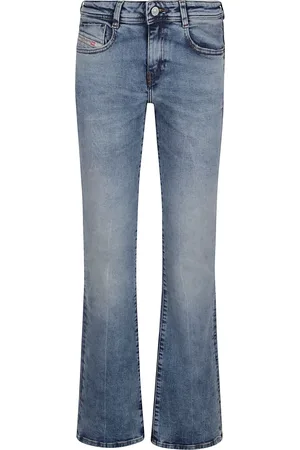 Diesel Boot-cut Jeans, female, , Size: W27 Stylish Denim Jeans with 5 Pockets