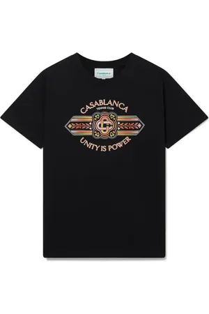 Casablanca T-Shirts, male, , Size: S Unity Is Power T-shirt