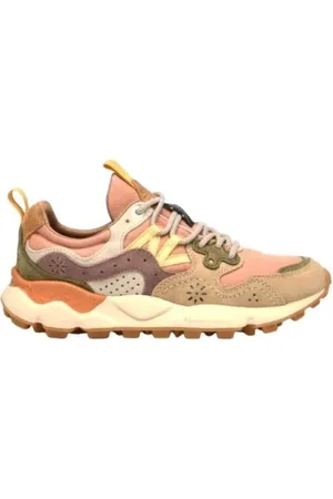 Flower Mountain Sneakers, female, , Size: 6 US Sneakers with Suede and Nylon