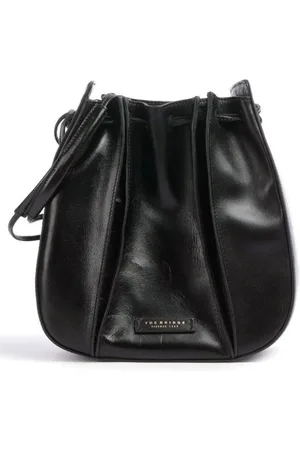 The Bridge Bucket Bags, female, , Size: ONE SIZE Leather Shoulder Bag with Drawstring