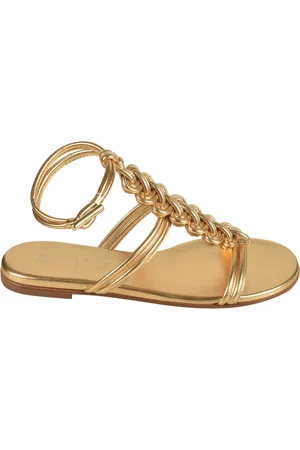 Gianvito Rossi Flat Sandals, female, , Size: 9 US Elegant Sandals for Women