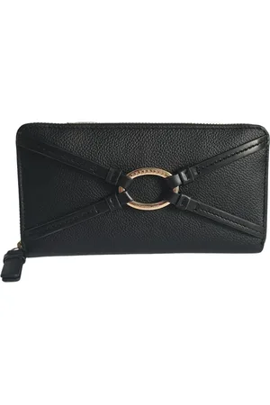 The Bridge Wallets & Cardholders, female, , Size: ONE SIZE Zip Around Leather Wallet with Coin Compartment
