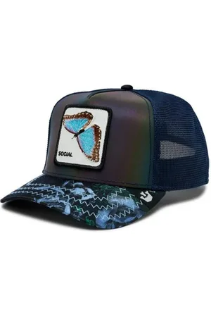 Goorin Bros. Caps, female, , Size: ONE SIZE Animal Farm Trucker Cap Blue Unisex