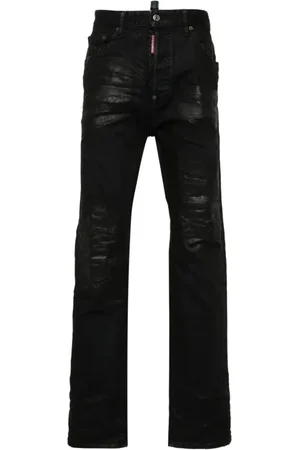 Dsquared2 Straight Trousers, male, , Size: M Stylish Trousers