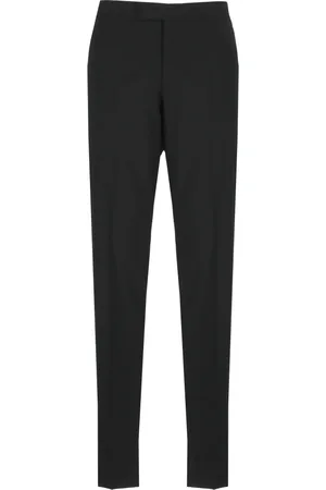 LARDINI Suit Trousers, male, , Size: L Wool Pants with Pockets