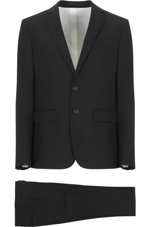 Dsquared2 Single Breasted Suits, male, , Size: L Two-Piece Suit with Peak Lapel