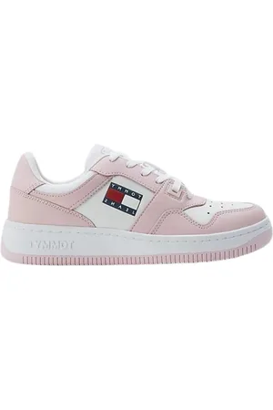 Tommy Hilfiger Sneakers, male, , Size: 3 US Retro Basket Leather Sneakers