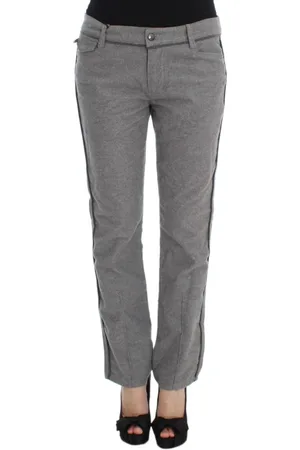 ERMANNO SCERVINO Straight Trousers, female, , Size: L Casual Cotton Trousers