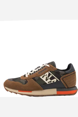Napapijri Sneakers, male, , Size: 11 US Multicolor Leather/Polyster Sneakers