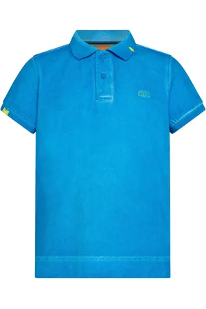 sun68 Polo Shirts, male, , Size: M Special Dyed Cotton Polo Shirt