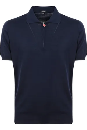 Kiton Polo Shirts, male, , Size: S Fine Materials Polo for Various Occasions