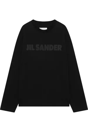 Jil Sander Long Sleeve Tops, male, , Size: M Long Sleeve Crew Neck T-Shirt
