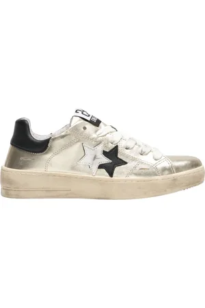 2STAR Sneakers, female, , Size: 10 US Italian Leather Sneakers for Women