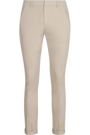 Dondup Slim-fit Trousers, male, , Size: W35 Stretch Cotton Chino Trousers