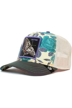 Goorin Bros. Caps, female, , Size: ONE SIZE Butter Yellow Trucker Cap Animal Farm