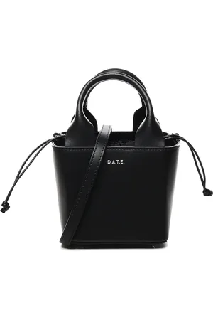 D.A.T.E. Bucket Bags, female, , Size: ONE SIZE Leather Cube Bag