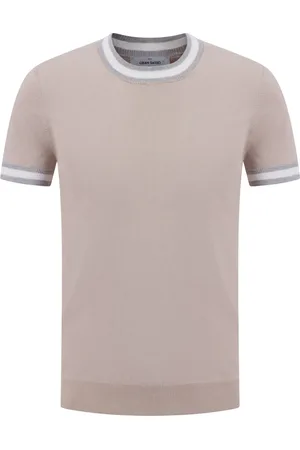 Gran Sasso T-Shirts, male, , Size: XL Zand Polo Shirt