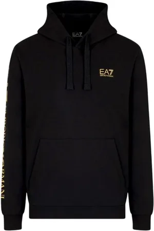 EA7 Hoodies, male, , Size: M Cotton Men