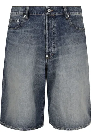 Kenzo Denim Shorts, male, , Size: W29 Denim Shorts with Button Fly