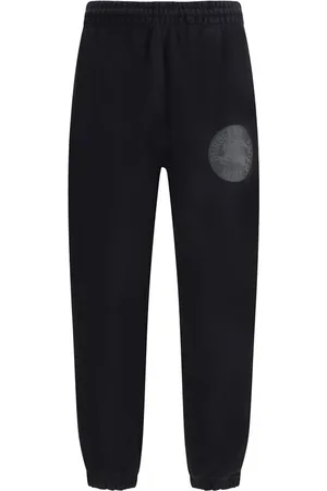 Burberry Sweatpants, male, , Size: L Logoed Sweatpants with Equestrian Knight