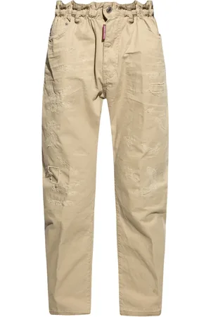 Dsquared2 Straight Trousers, male, , Size: S Casual Straight Trousers
