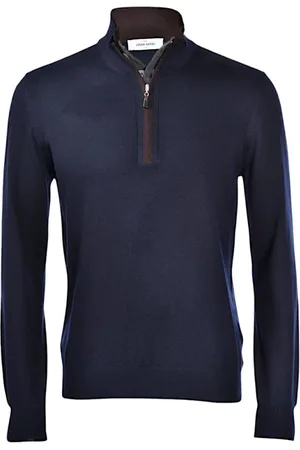 Gran Sasso Turtlenecks, male, , Size: L Sweater with High Collar