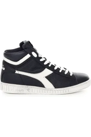 Diadora Sneakers, male, , Size: 11 US High Top Leather Sneakers