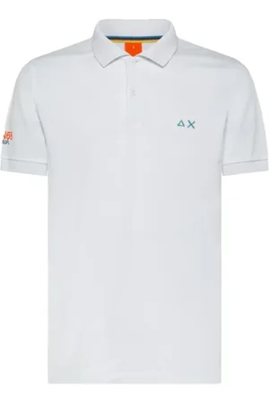 sun68 Polo Shirts, male, , Size: M Cotton Polo Logo Beach Shirt