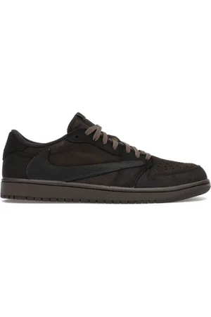 Jordan Sneakers, male, , Size: 8 US Air 1 x Travis Scott `Velvet Brown and Dark Mocha`