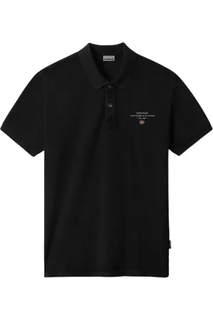 Napapijri Polo Shirts, male, , Size: M Short Sleeve Cotton Polo Shirt