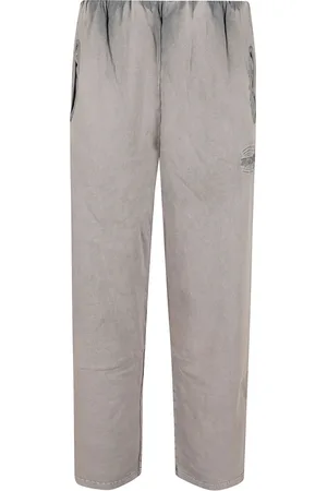 Diesel Straight Trousers, male, , Size: S Grey Trousers
