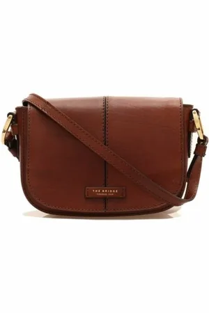 The Bridge Cross Body Bags, female, , Size: ONE SIZE Leather Shoulder Bag Faentina